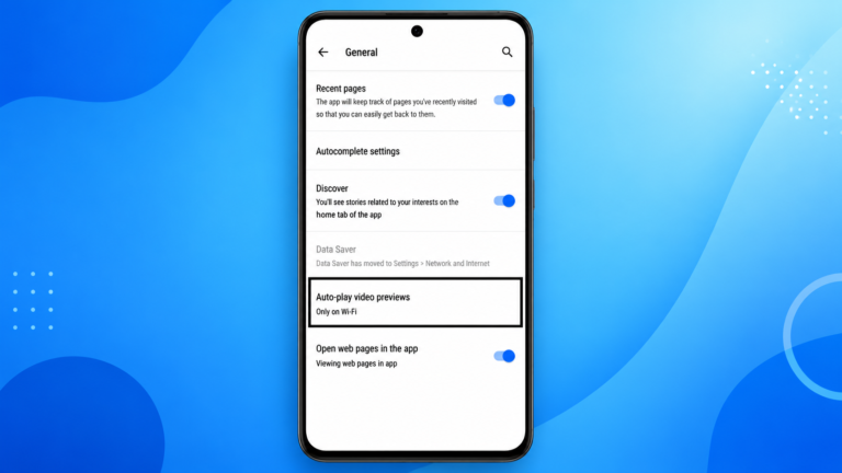 How to Stop Video Autoplay in Google Discover on Android