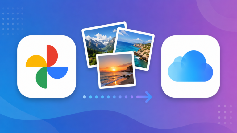 How to Transfer Photos From Google Photos to iCloud?