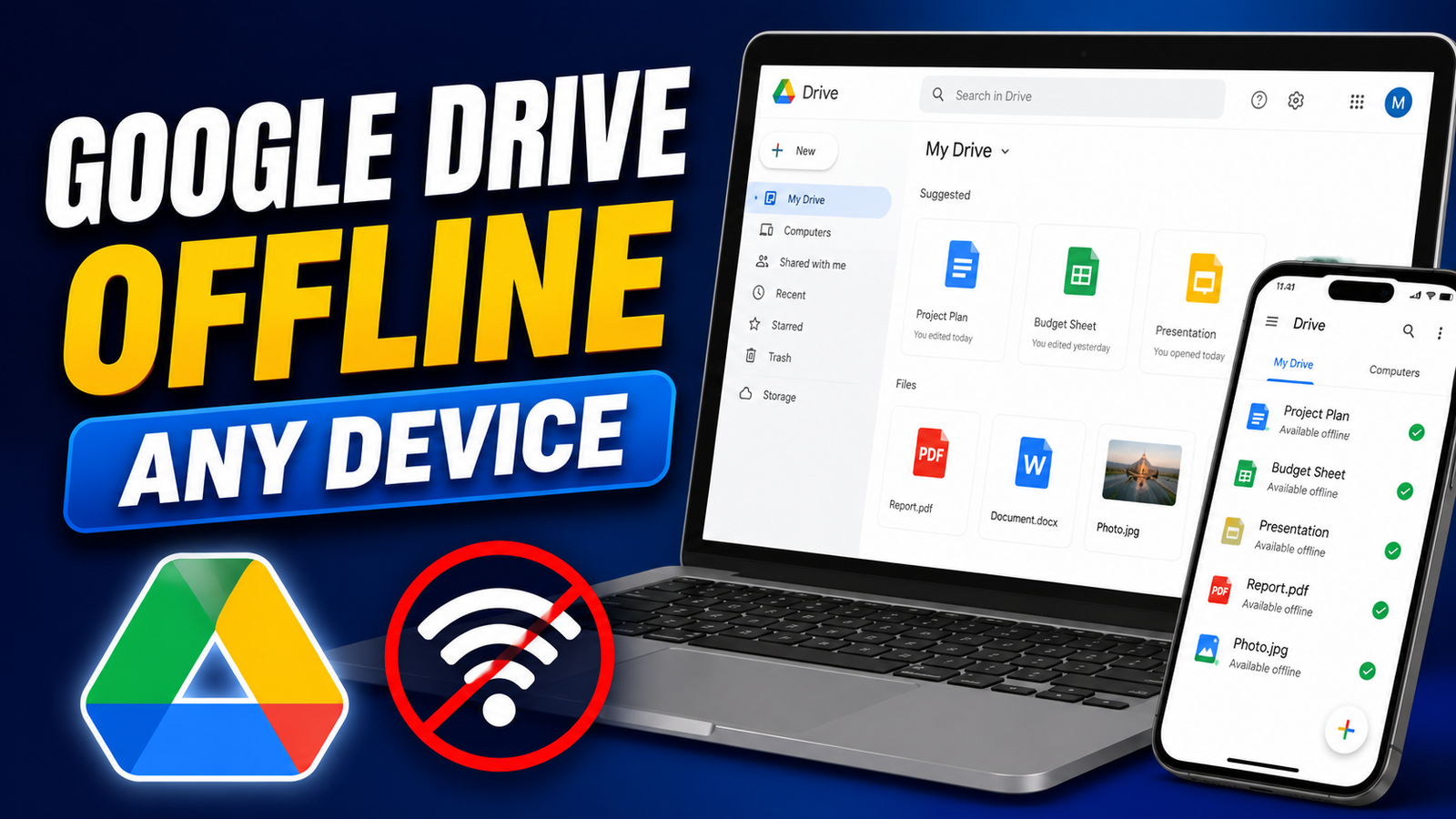 How to Use Google Drive Without Internet: Complete Offline Guide
